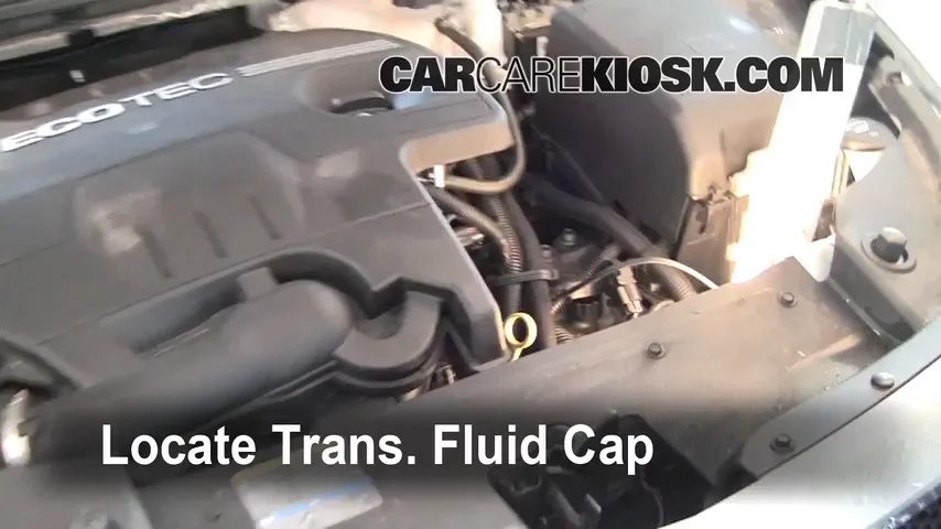 2010 Chevrolet Malibu LT 2.4L 4 Cyl. Transmission Fluid Check Fluid Level